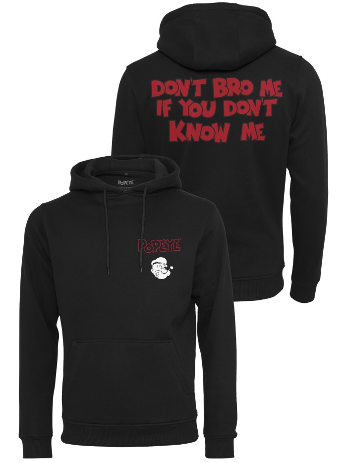 Popeye Don't Bro Me Hoodie