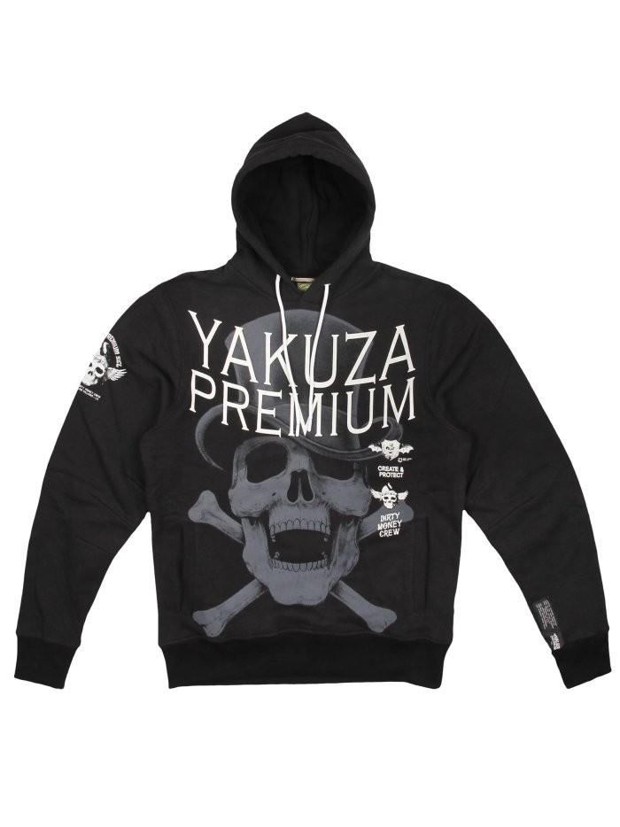 Yakuza Premium Hoodie Schwarz YPS3256