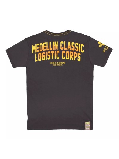 Yakuza Premium Medellin Classic T-Shirt dunkelgrau YPS3319