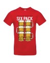 Herren T-Shirt Check out my Six Pack Bier | grobejungs.de