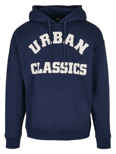 College Print Hoody