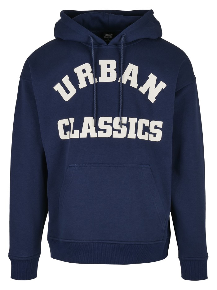 College Print Hoody