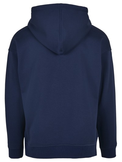 College Print Hoody