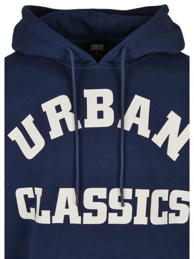 College Print Hoody