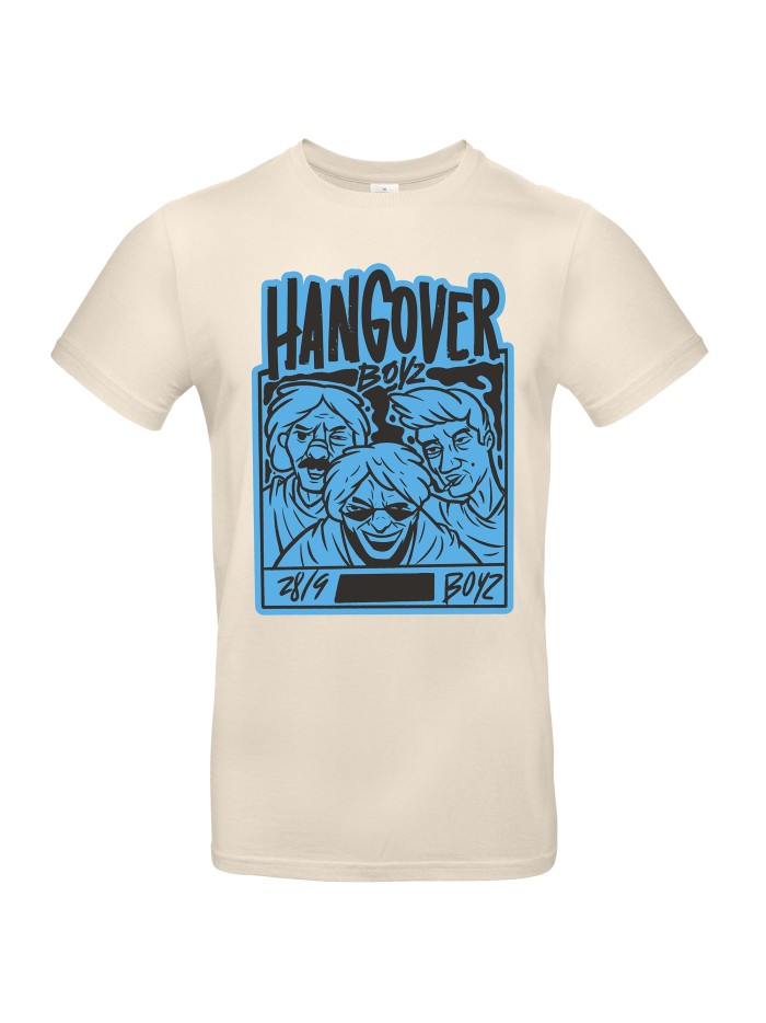 Herren T-Shirt Hangover Boyz Shield | grobejungs.de