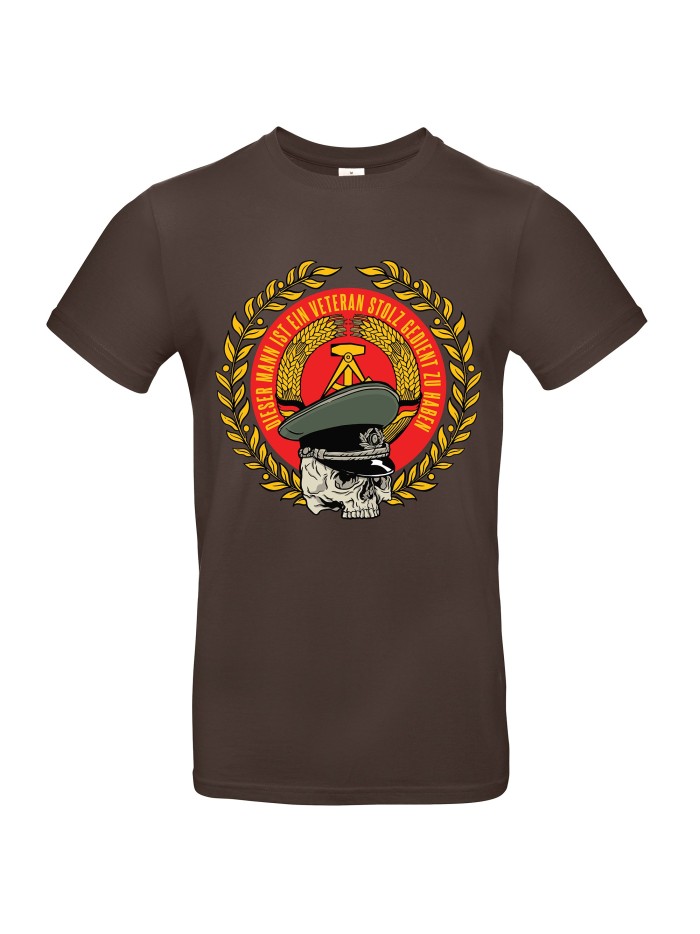 Herren T-Shirt NVA Veteran DDR Ostalgie | grobejungs.de