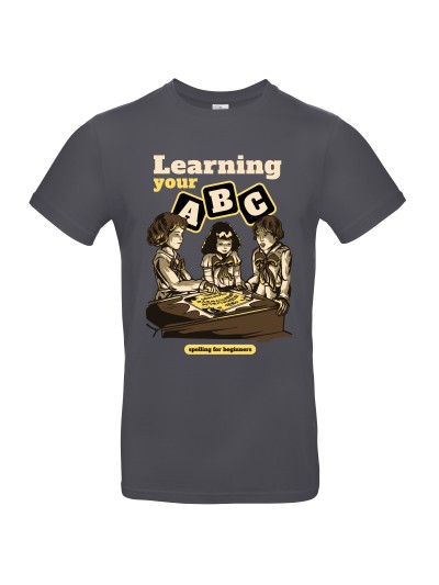 Steven Rhodes Learning your ABC Shirt | grobejungs.de